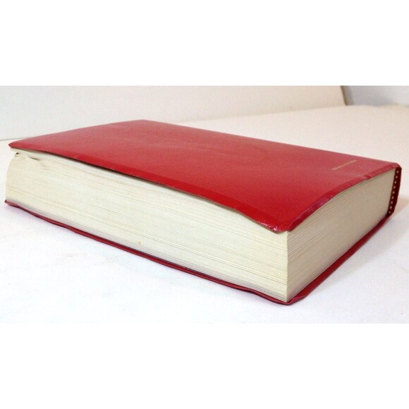 NIV Gift and Award Bible Leather Look Red Gold Letters 2011 - Picture 6 of 7